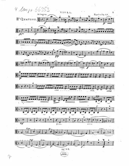 Quartet 2 - Viola