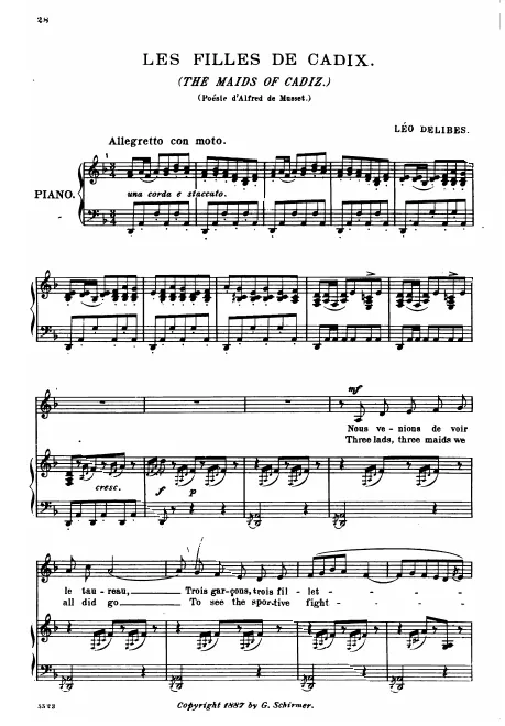 Complete Score (D minor, transposed)