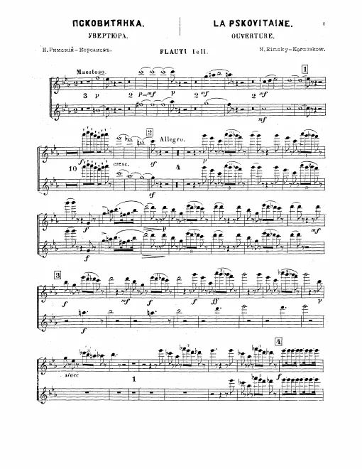 Flute 1/2, 3/Piccolo