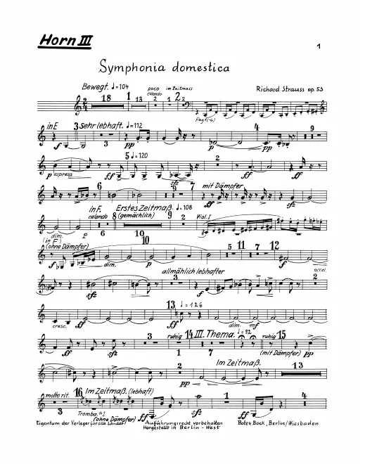 Horn 3 (F)