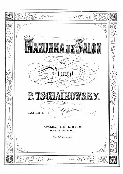 3. Mazurka de Salon