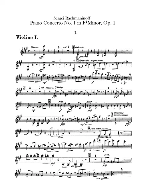 Violins I