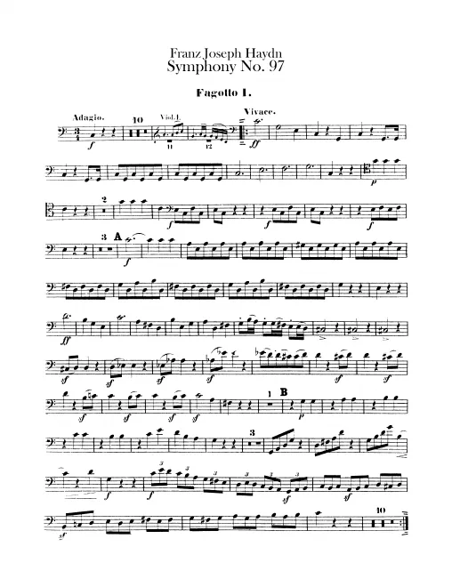 Bassoon 1, 2