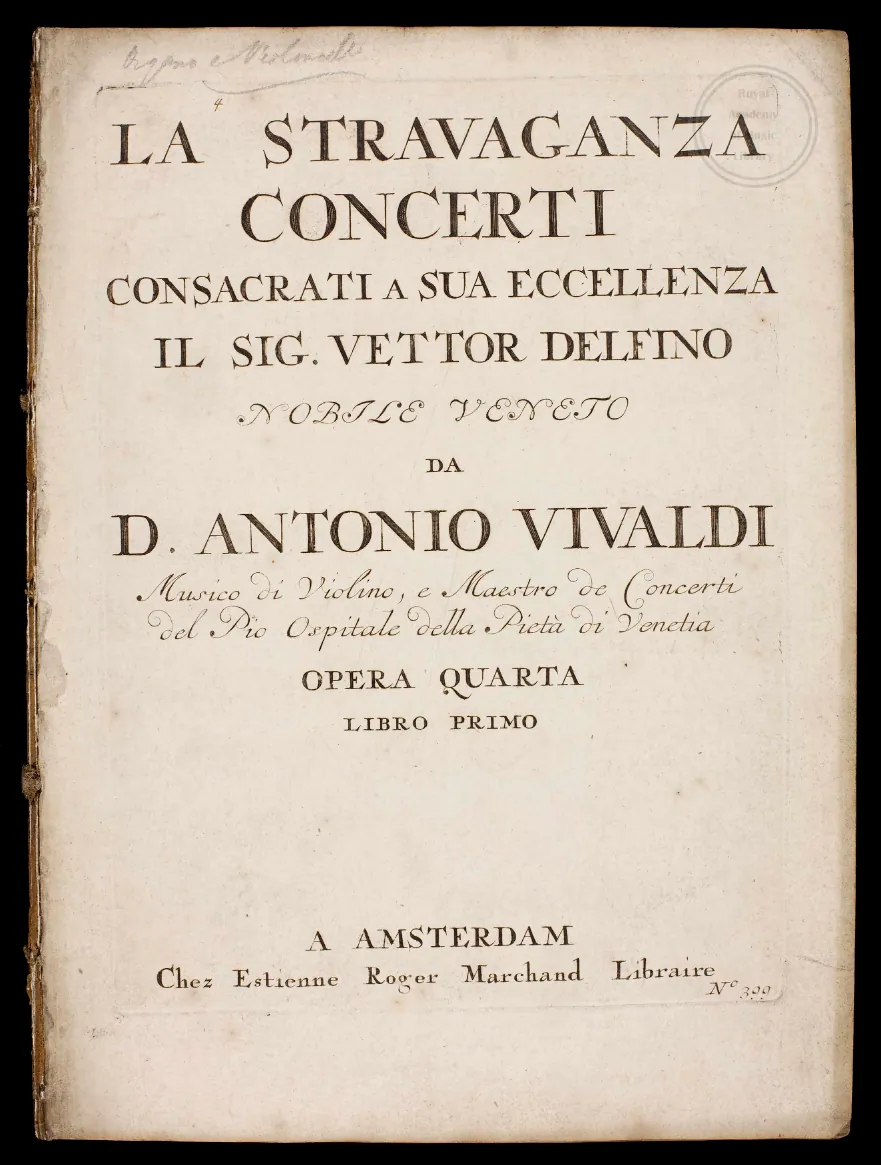 Organo e Violoncello (2nd Exemplar)