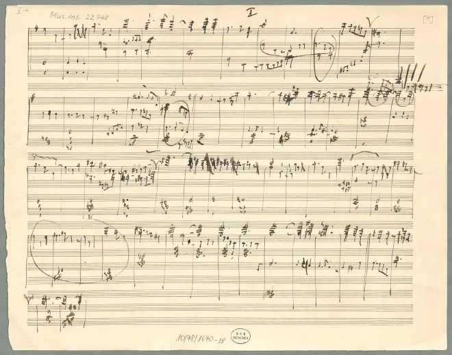 4. Folio I (BSB Mus.ms.22748)