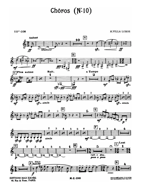 Horn 3 (F)