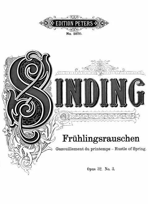 3. Frühlingsrauschen (Rustle of Spring)