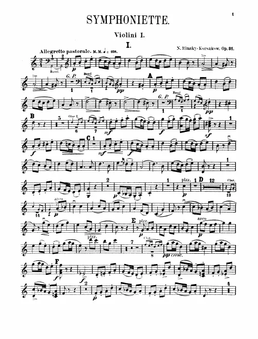 Violins I