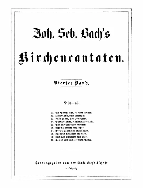7. Kirchencantaten (Band 4)