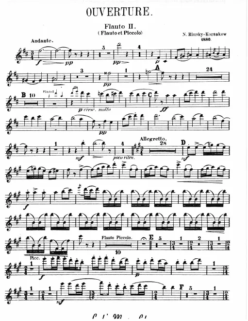Flute 2 (also Piccolo)