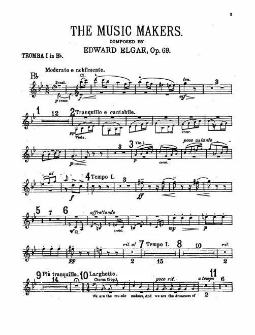 Trumpet 1, 2, 3 (B)