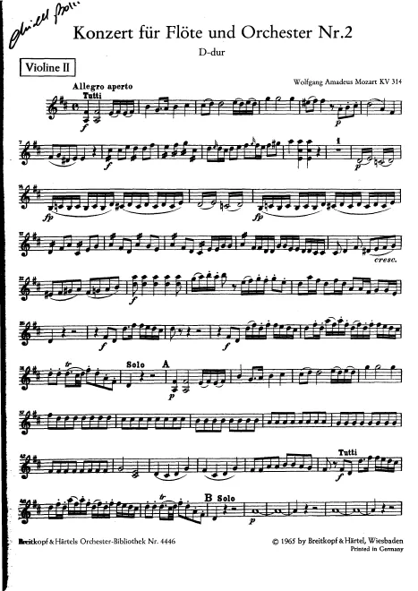 Violins II
