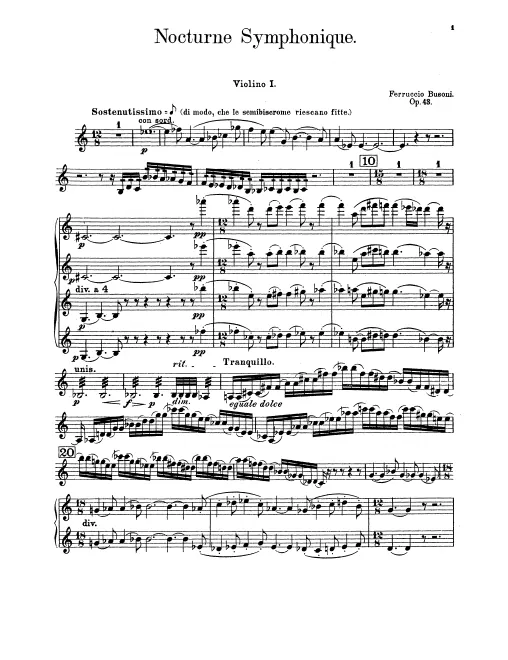 Violins I