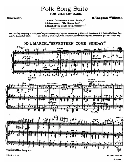 "Conductor's" (condensed) Score