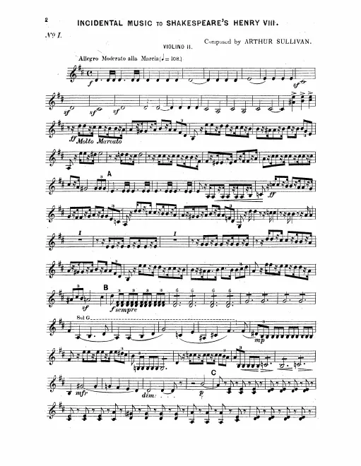Violins II (Incomplete)