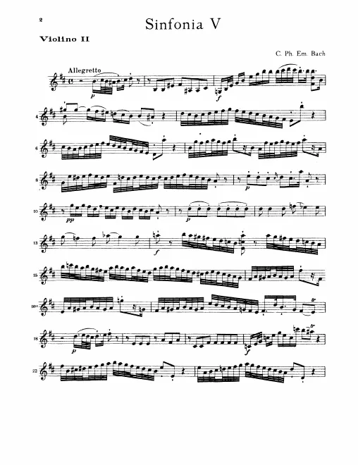 Violins II