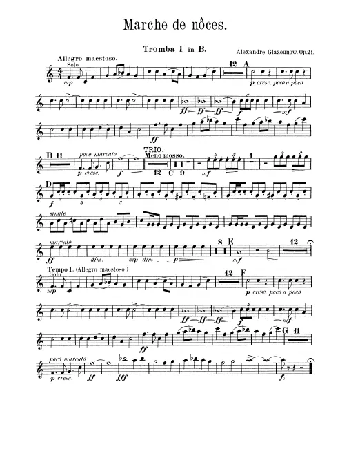Trumpet 1, 2 (B)