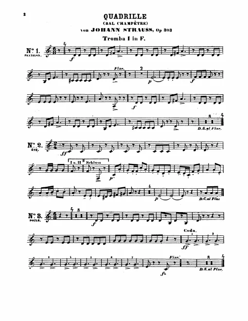 Trumpet 1, 2 (F)