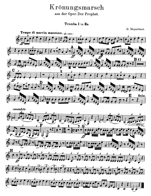 Trumpet 1, 2, 3, 4