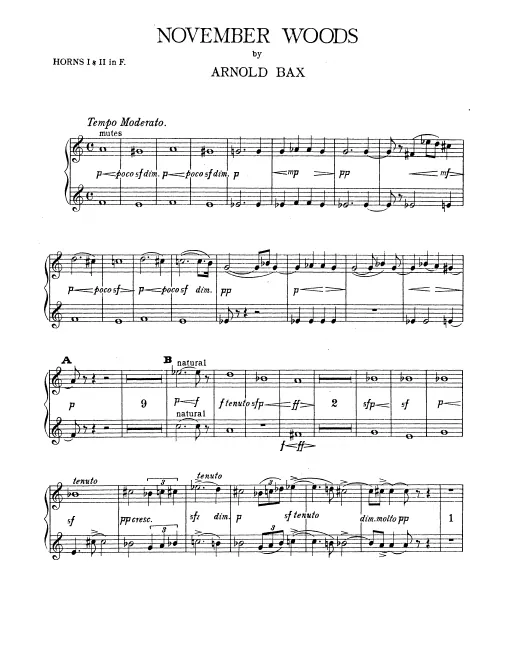 Horn 1/2, 3/4 (F)