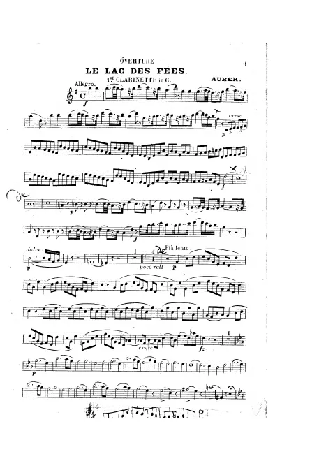 Clarinet 1/2