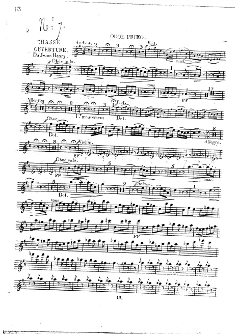 Oboe 1, 2