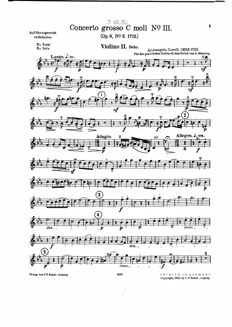 Violin 2 solo