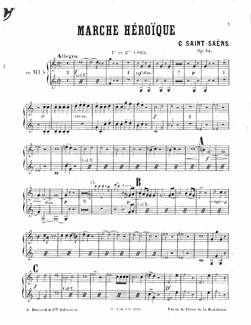 Horn 1/2 (E), 3/4 (F)