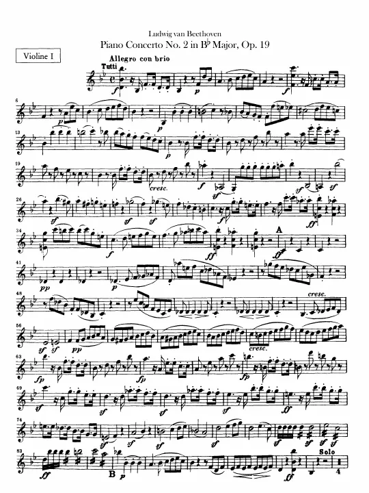Violins I