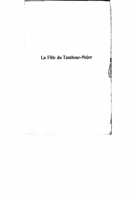 Preliminaries - Act I