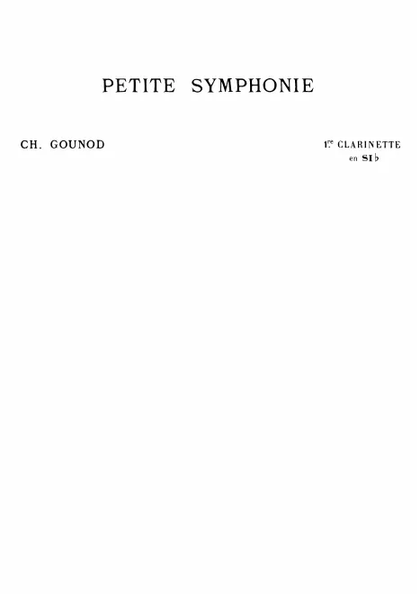 Clarinet 1 (B♭)