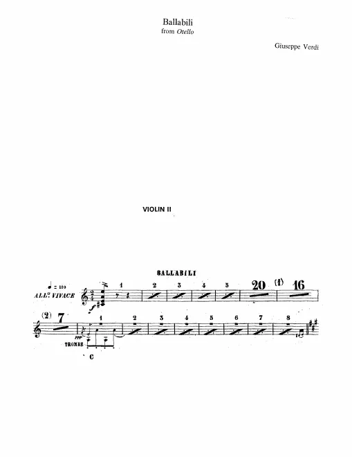 Violins II