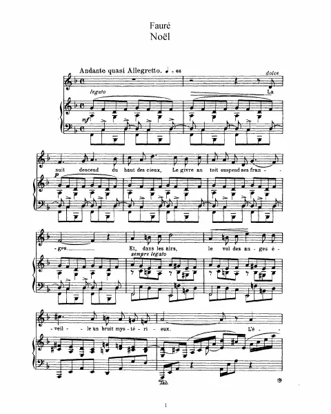 1. Noël (F major)