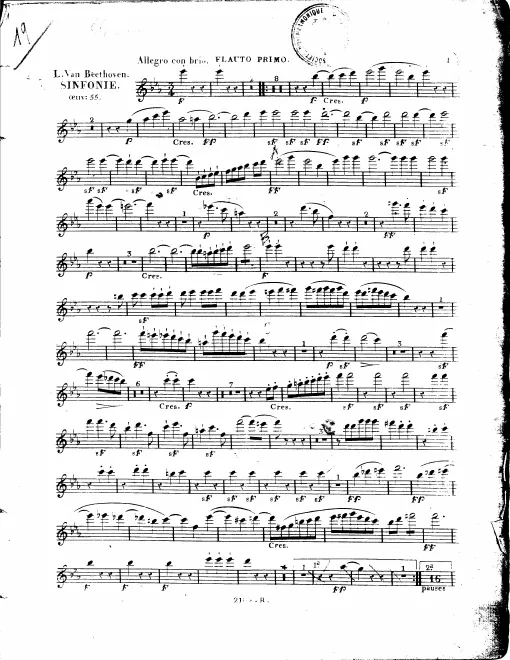 Flute 1, 2