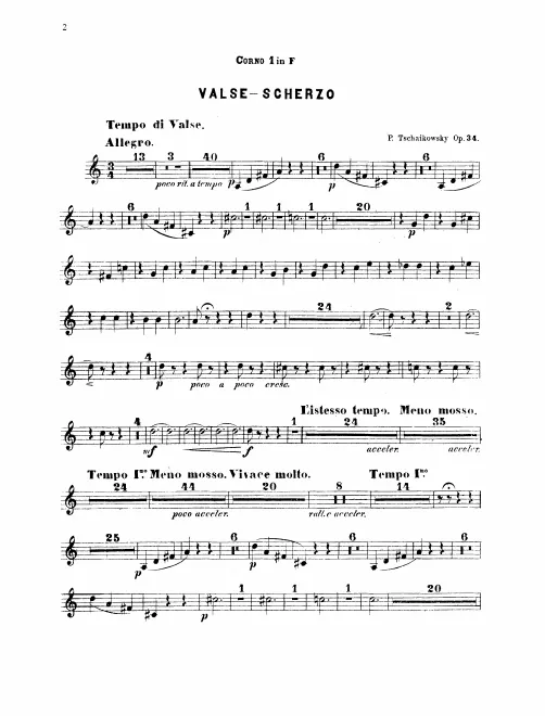 Horn 1, 2 (F)