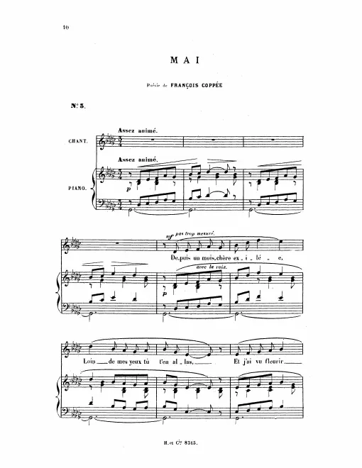 Complete Score (G♭ major)