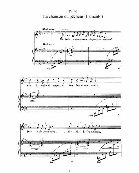 Complete Score (Original key, )
