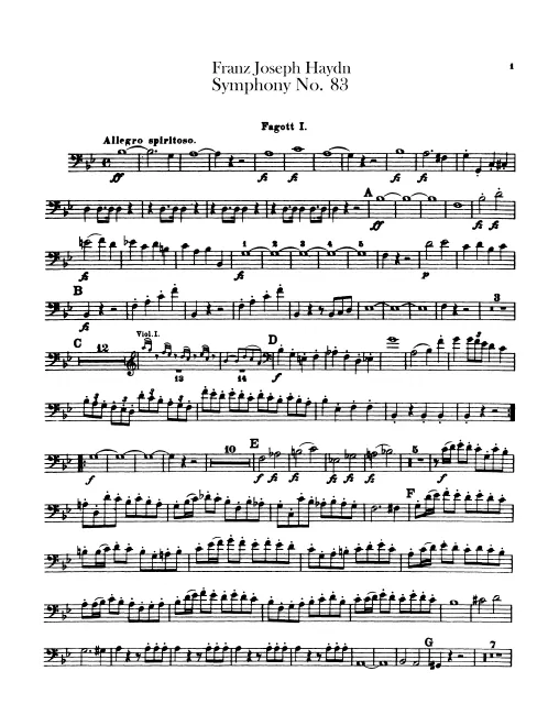 Bassoon 1, 2