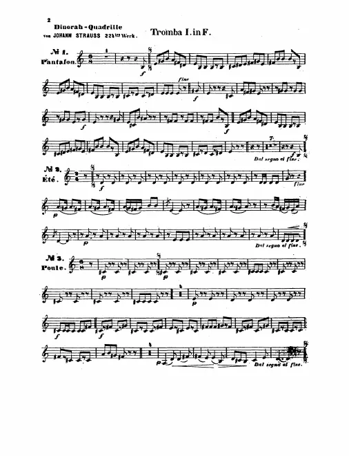 Trumpet 1, 2 (F)
