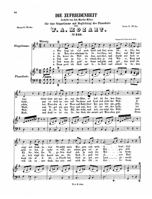 Complete Score (2 versions)
