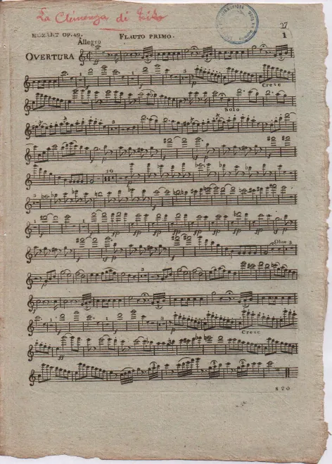 Flute 1, 2