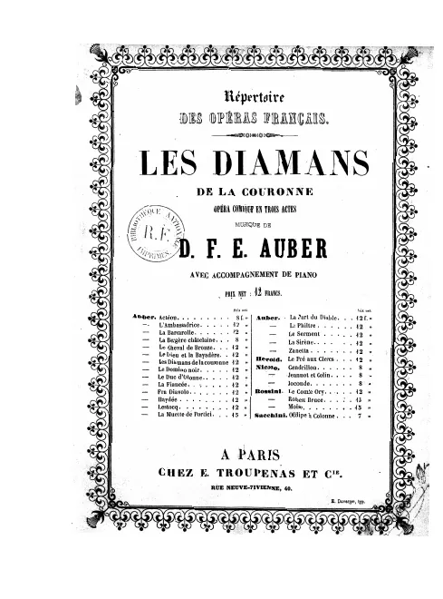 Preliminaries Overture Act I