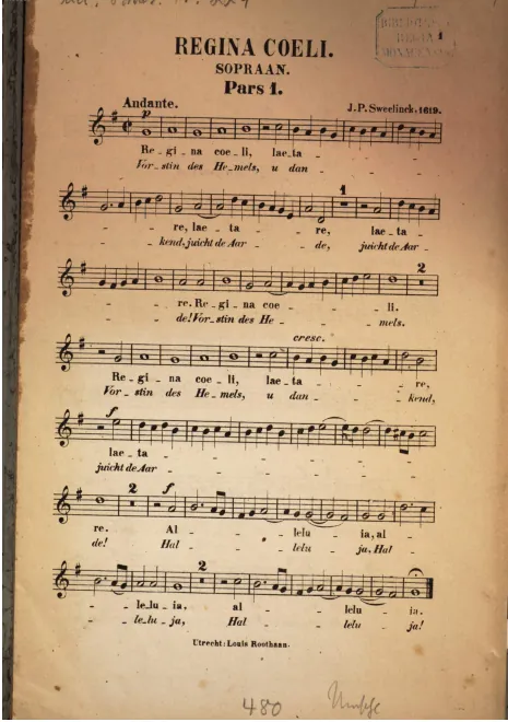 Incomplete Parts (Missing Tenor 2)
