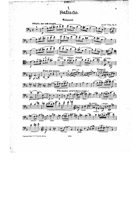 Cello part
