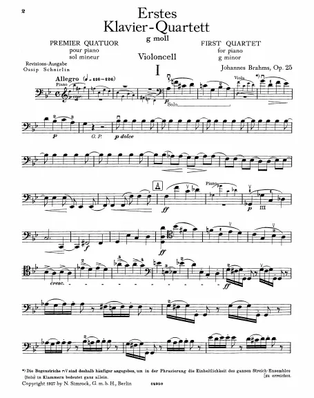 Cello Part