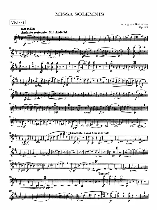 Violins I