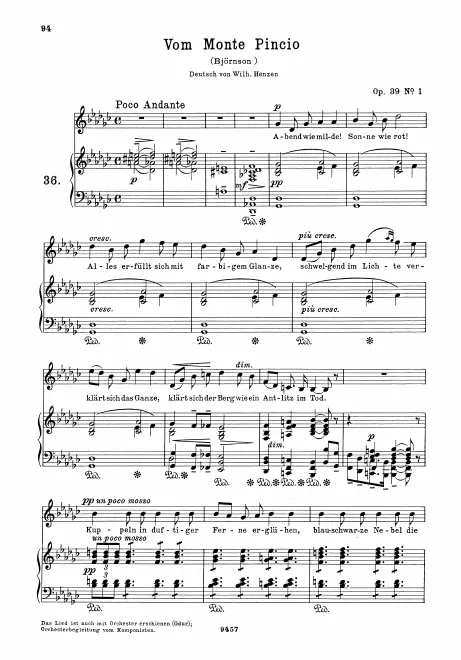 Complete Song (original / high key, )