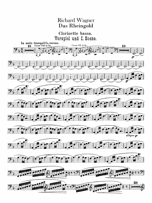 Bass Clarinet (B/A)