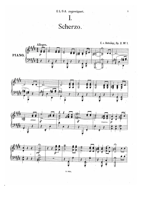 Incomplete Score (pages 6 & 17 missing)