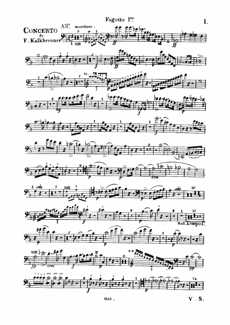 Bassoon 1, 2